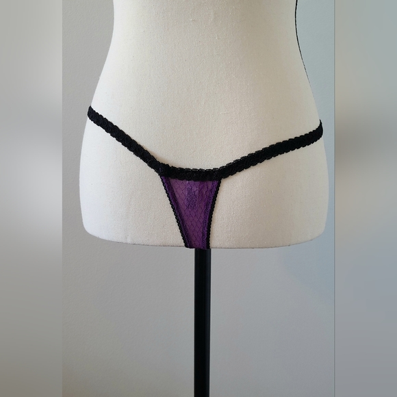 Lace Babydoll with Matching Thong - Picture 6 of 6